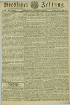 Breslauer Zeitung. Jg.62, Nr. 246 (30 Mai 1881) - Mittag-Ausgabe