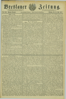 Breslauer Zeitung. Jg.62, Nr. 329 (19 Juli 1881) - Morgen-Ausgabe + dod.