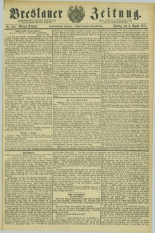 Breslauer Zeitung. Jg.62, Nr. 353 (2 August 1881) - Morgen-Ausgabe + dod.