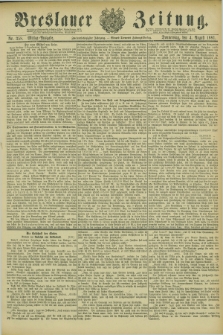 Breslauer Zeitung. Jg.62, Nr. 358 (4 August 1881) - Mittag-Ausgabe