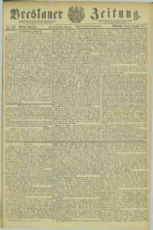 Breslauer Zeitung. Jg.62, Nr. 392 (24 August 1881) - Mittag-Ausgabe