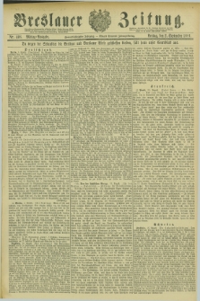 Breslauer Zeitung. Jg.62, Nr. 408 (2 September 1881) - Mittag-Ausgabe