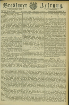 Breslauer Zeitung. Jg.62, Nr. 422 (10 September 1881) - Mittag-Ausgabe
