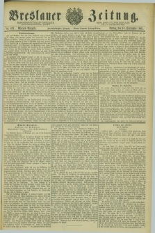 Breslauer Zeitung. Jg.62, Nr. 431 (16 September 1881) - Morgen-Ausgabe + dod.