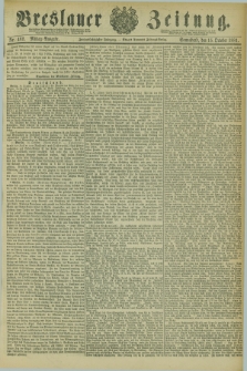 Breslauer Zeitung. Jg.62, Nr. 482 (15 October 1881) - Mittag-Ausgabe + wkładka