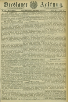 Breslauer Zeitung. Jg.62, Nr. 492 (21 October 1881) - Mittag-Ausgabe