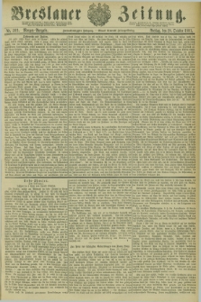 Breslauer Zeitung. Jg.62, Nr. 503 (28 October 1881) - Morgen-Ausgabe + dod.