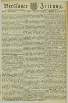 Breslauer Zeitung. Jg.62, Nr. 506 (29 October 1881) - Mittag-Ausgabe