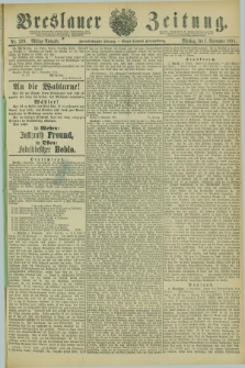 Breslauer Zeitung. Jg.62, Nr. 520 (7 November 1881) - Mittag-Ausgabe + wkładka