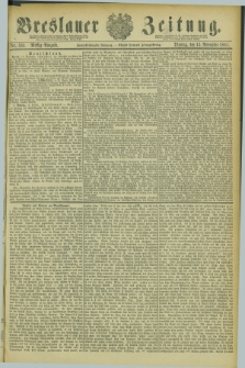 Breslauer Zeitung. Jg.62, Nr. 534 (15 November 1881) - Mittag-Ausgabe