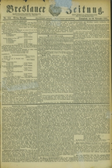 Breslauer Zeitung. Jg.62, Nr. 554 (26 November 1881) - Mittag-Ausgabe