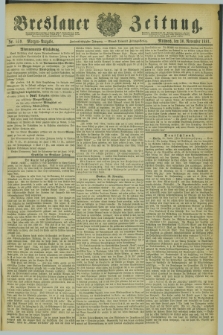 Breslauer Zeitung. Jg.62, Nr. 559 (30 November 1881) - Morgen-Ausgabe + dod.