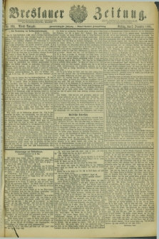 Breslauer Zeitung. Jg.62, Nr. 564 (2 December 1881) - Abend-Ausgabe