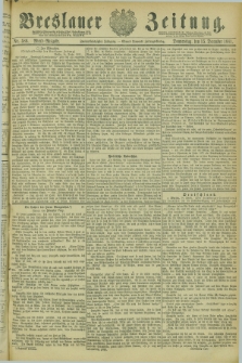 Breslauer Zeitung. Jg.62, Nr. 586 (15 December 1881) - Abend-Ausgabe