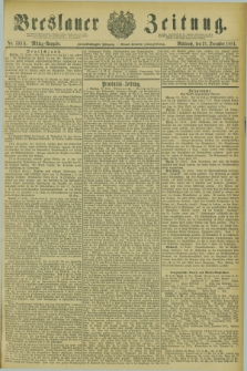 Breslauer Zeitung. Jg.62, Nr. 595 A (21 December 1881) - Mittag-Ausgabe