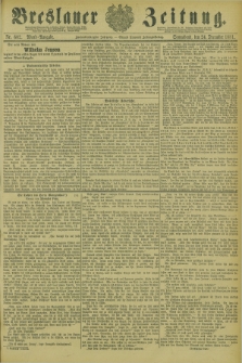 Breslauer Zeitung. Jg.62, Nr. 602 (24 December 1881) - Abend-Ausgabe
