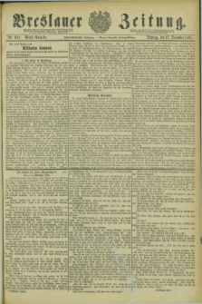 Breslauer Zeitung. Jg.62, Nr. 604 (27 December 1881) - Abend-Ausgabe