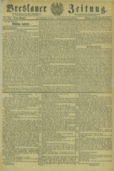 Breslauer Zeitung. Jg.62, Nr. 610 (30 December 1881) - Abend-Ausgabe