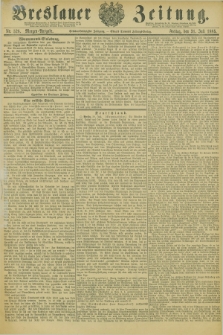 Breslauer Zeitung. Jg.66, Nr. 526 (31 Juli 1885) - Morgen-Ausgabe + dod.
