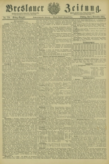 Breslauer Zeitung. Jg.66, Nr. 770 (3 November 1885) - Mittag-Ausgabe