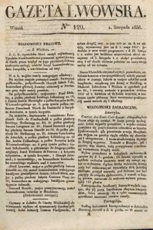 Gazeta Lwowska. 1836, nr 129