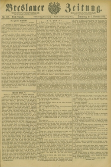 Breslauer Zeitung. Jg.66, Nr. 777 (5 November 1885) - Abend-Ausgabe + dod.