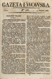 Gazeta Lwowska. 1836, nr 137