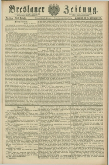 Breslauer Zeitung. Jg.67, Nr. 654 (18 September 1886) - Abend-Ausgabe