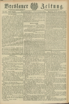 Breslauer Zeitung. Jg.67, Nr. 684 (30 September 1886) - Abend-Ausgabe