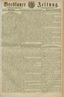 Breslauer Zeitung. Jg.67, Nr. 800 (15 November 1886) - Mittag-Ausgabe