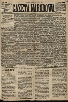 Gazeta Narodowa. 1880, nr 172