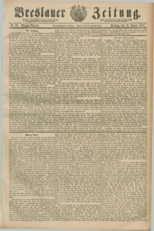 Breslauer Zeitung. Jg.69, Nr. 37 (15 Januar 1888) - Morgen-Ausgabe + dod.