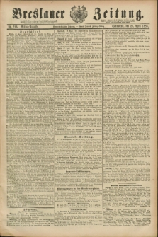 Breslauer Zeitung. Jg.69, Nr. 296 (28 April 1888) - Mittag-Ausgabe