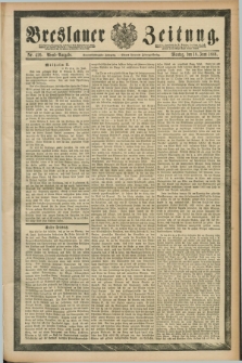 Breslauer Zeitung. Jg.69, Nr. 420 (18 Juni 1888) - Abend-Ausgabe + dod.