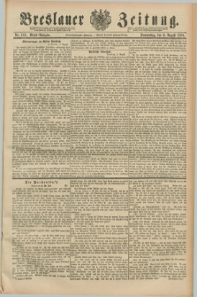 Breslauer Zeitung. Jg.69, Nr. 555 (9 August 1888) - Abend-Ausgabe