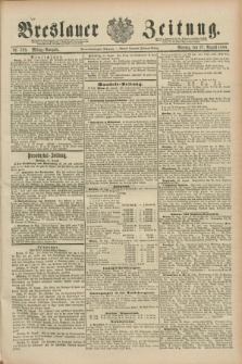 Breslauer Zeitung. Jg.69, Nr. 599 (27 August 1888) - Mittag-Ausgabe