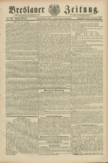 Breslauer Zeitung. Jg.69, Nr. 722 (13 October 1888) - Mittag-Ausgabe