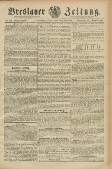 Breslauer Zeitung. Jg.69, Nr. 770 (1 November 1888) - Mittag-Ausgabe