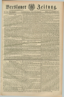 Breslauer Zeitung. Jg.69, Nr. 801 (13 November 1888) - Abend-Ausgabe