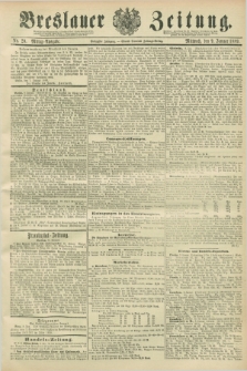 Breslauer Zeitung. Jg.70, Nr. 20 (9 Januar 1889) - Mittag-Ausgabe