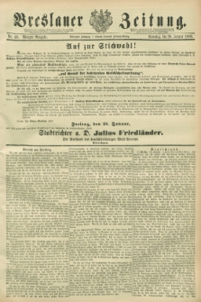 Breslauer Zeitung. Jg.70, Nr. 49 (20 Januar 1889) - Morgen-Ausgabe + dod.