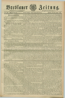 Breslauer Zeitung. Jg.70, Nr. 430 (23 Juni 1889) - Morgen-Ausgabe + dod.