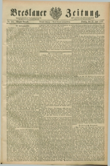 Breslauer Zeitung. Jg.70, Nr. 433 (25 Juni 1889) - Morgen-Ausgabe + dod.