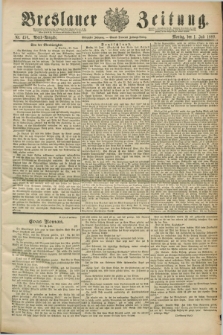 Breslauer Zeitung. Jg.70, Nr. 450 (1 Juli 1889) - Abend-Ausgabe