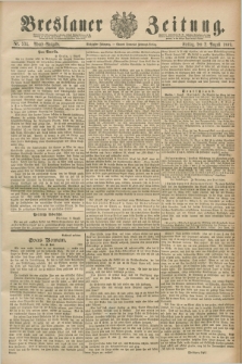 Breslauer Zeitung. Jg.70, Nr. 534 (2 August 1889) - Abend-Ausgabe