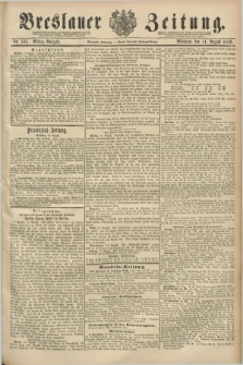 Breslauer Zeitung. Jg.70, Nr. 563 (14 August 1889) - Mittag-Ausgabe