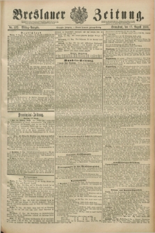 Breslauer Zeitung. Jg.70, Nr. 572 (17 August 1889) - Mittag-Ausgabe