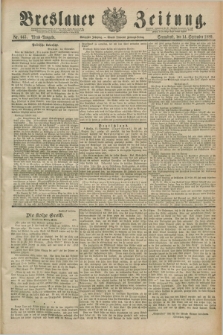 Breslauer Zeitung. Jg.70, Nr. 645 (14 September 1889) - Abend-Ausgabe