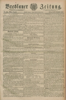 Breslauer Zeitung. Jg.70, Nr. 659 (20 September 1889) - Mittag-Ausgabe