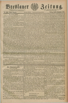 Breslauer Zeitung. Jg.70, Nr. 660 (20 September 1889) - Abend-Ausgabe